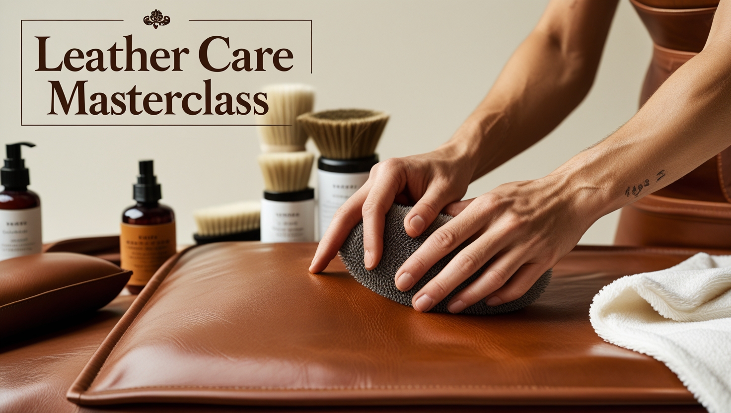 Leather Care Masterclass: Clean, Condition & Protect